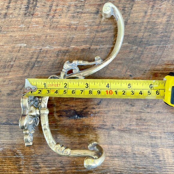 French Baroque Double Wall Hook - Picture 13 of 15